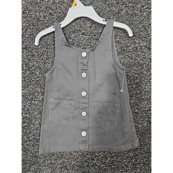 Girl Infant 12 Month Dress Shirt Set Gray White New NWT - Picture 2 of 4